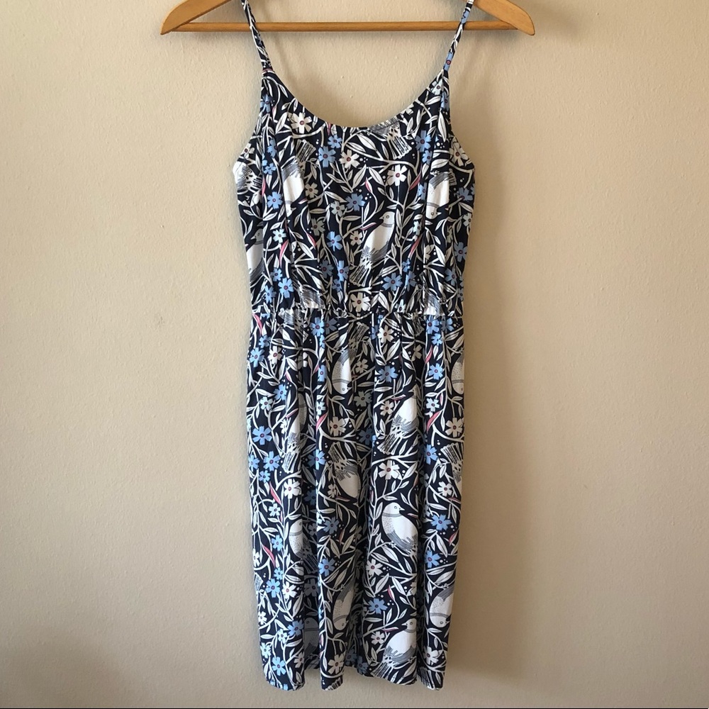 Old Navy bird print cami dress